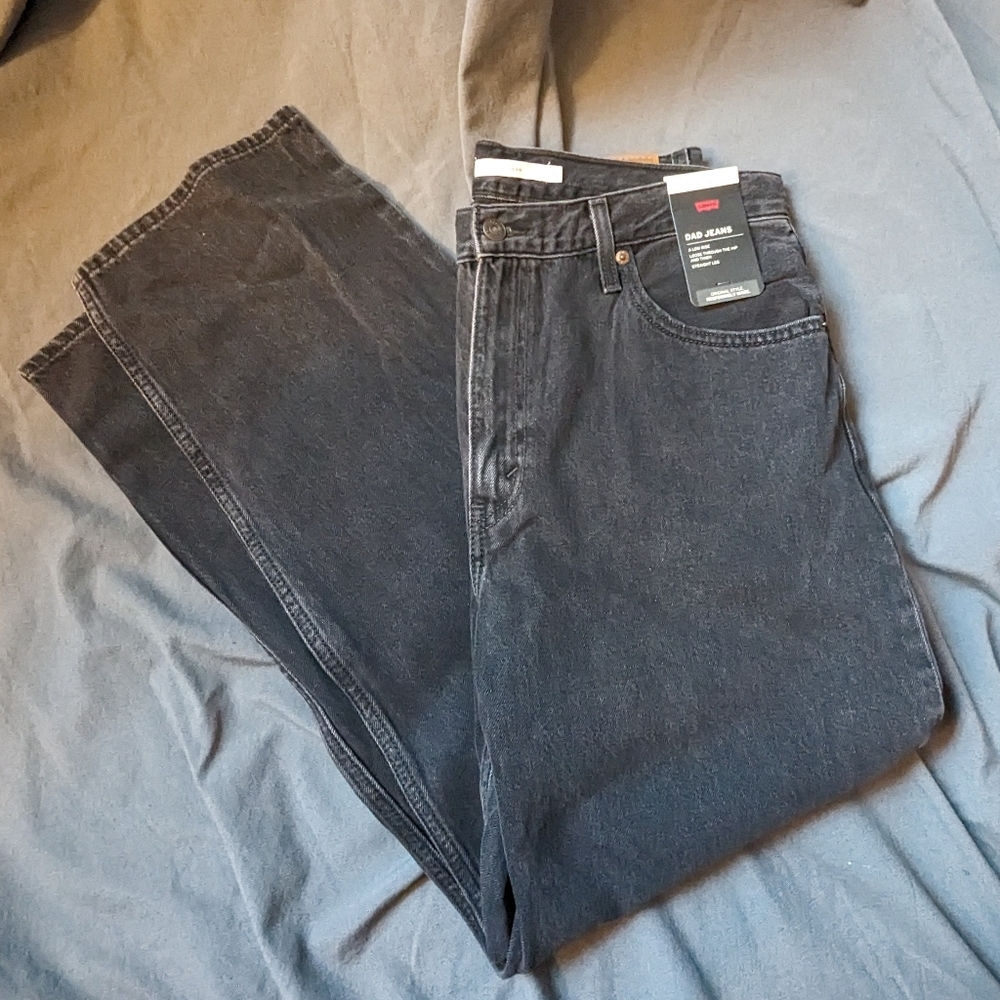 Levi’s | Slouchy Dad Jeans NWT Washed Black 31